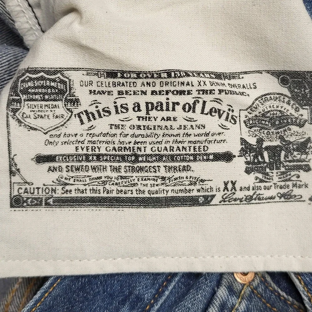 Levi's‎ 501 XX Men Jeans 36X30 Blue Denim Original Fit Straight Button Fly Y2K